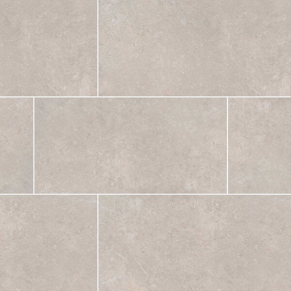 Livingstyle Pearl 18 In. X 36 In. Matte Porcelain Floor And Wall Tile, 3PK